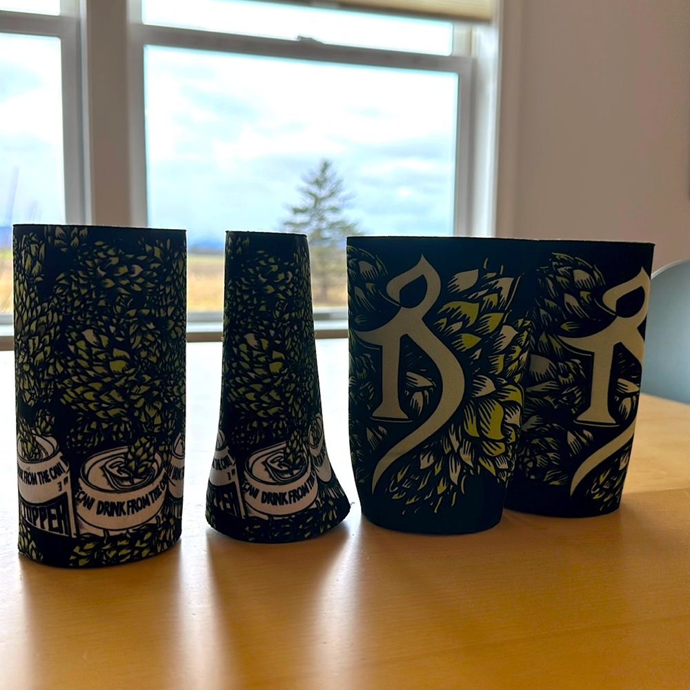 4 Heady Topper Alchemist tall coozies